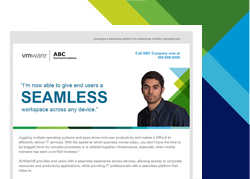 VMware AirWatch Campaign